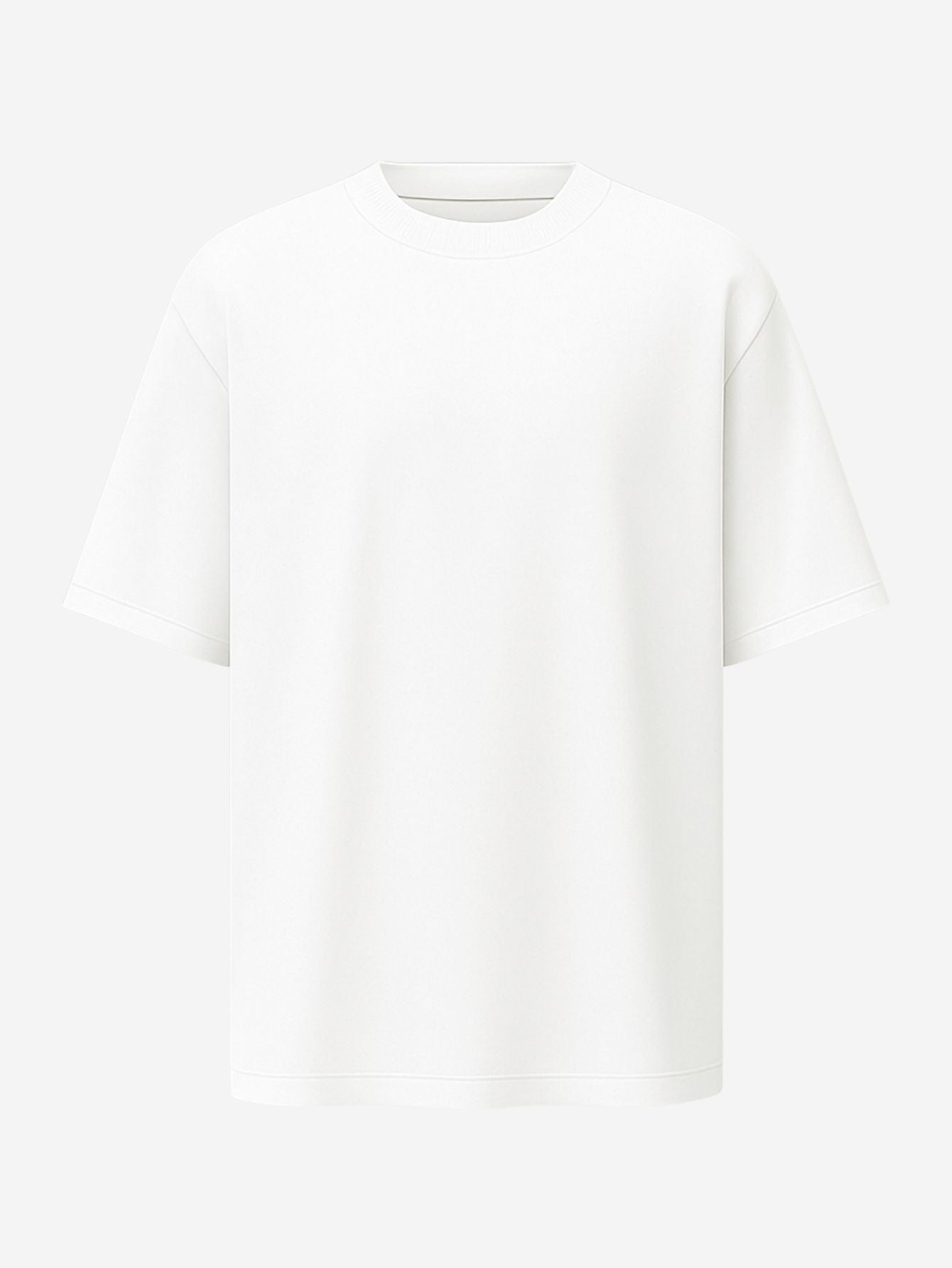 Camiseta Oversized Masculina Branca Streetwear 100% Algodão
