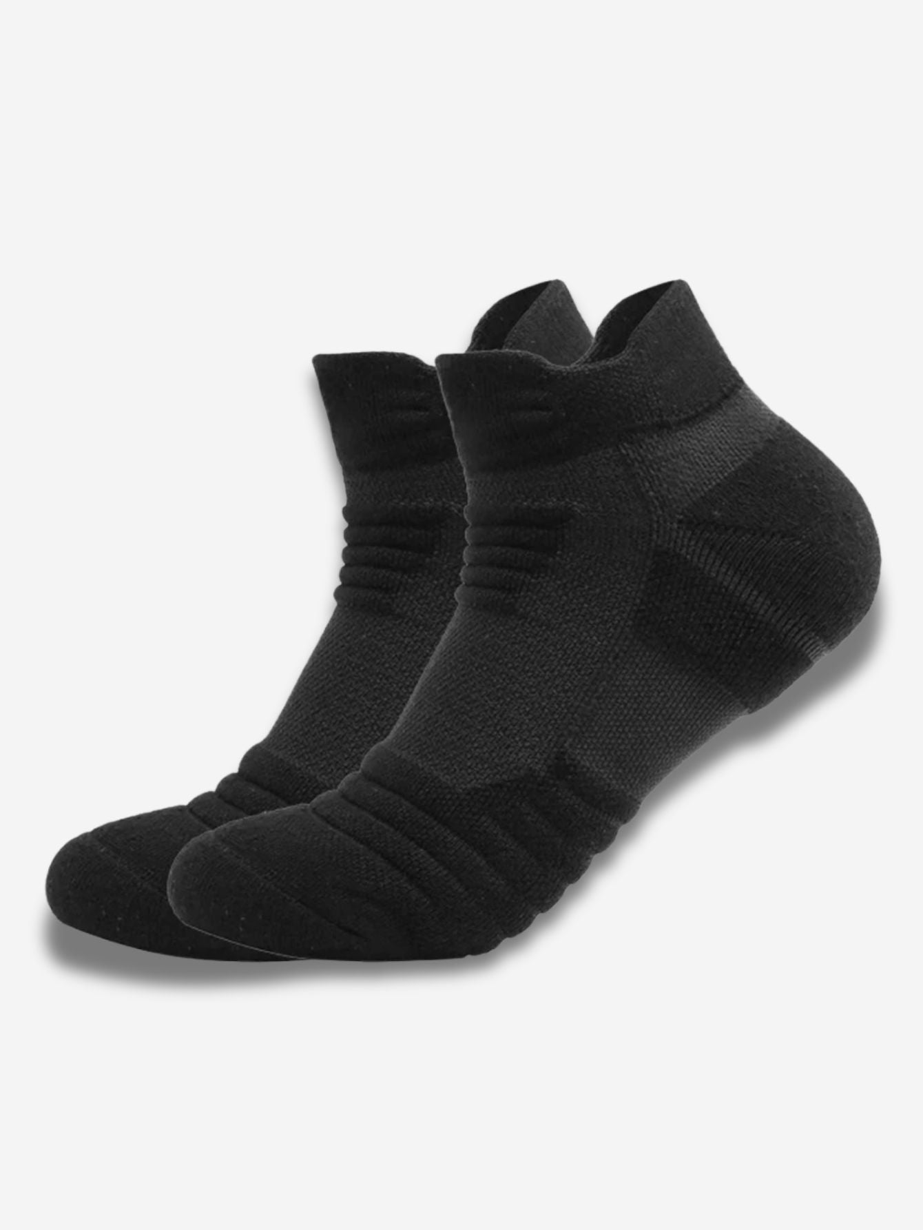 Meia Esportiva de Compressão Masculina Cano Médio e Cano Alto Antiderrapante para Corrida e Treino