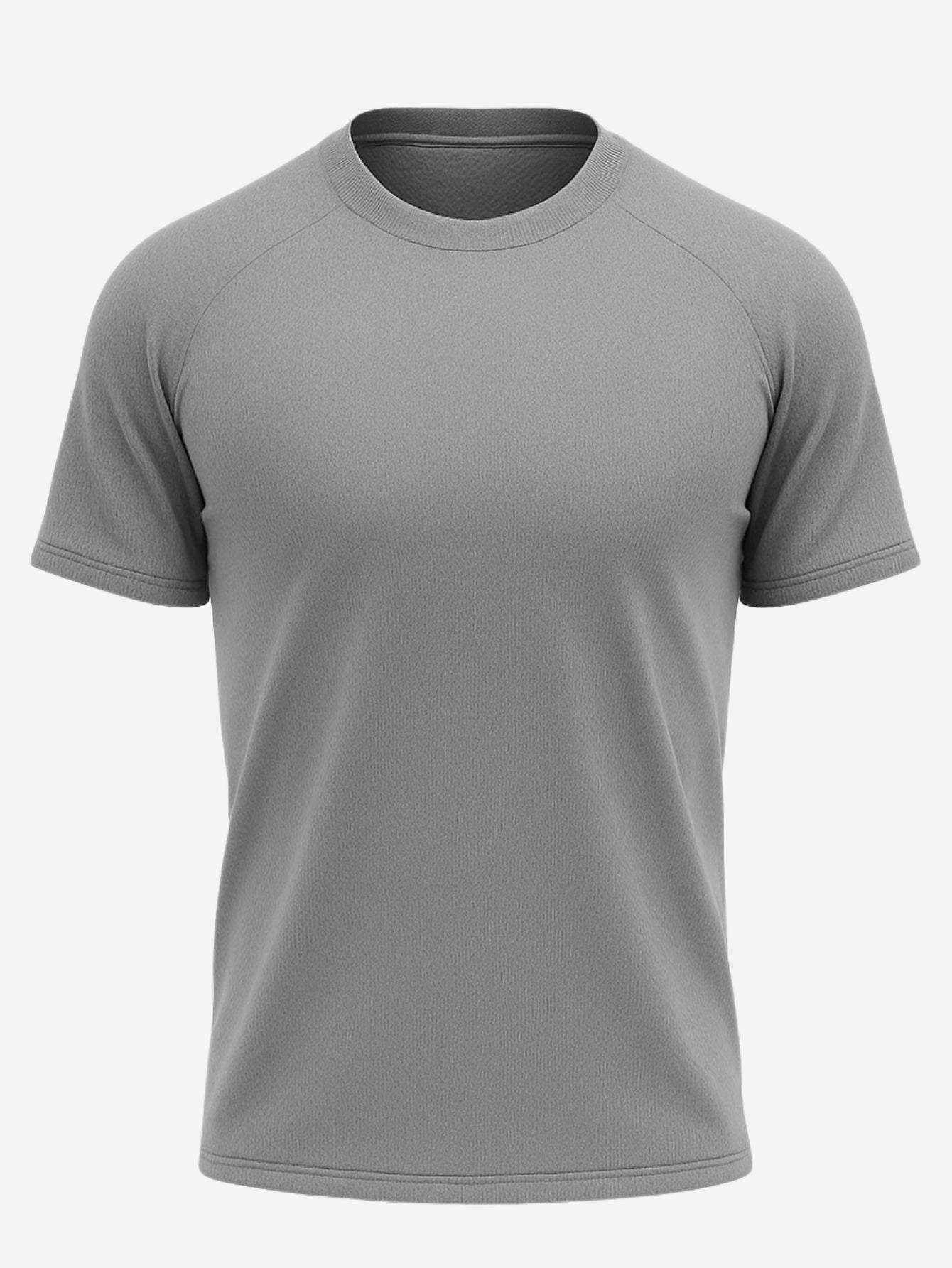 Camiseta Masculina Esportiva Dry-Fit Cinza Rushy