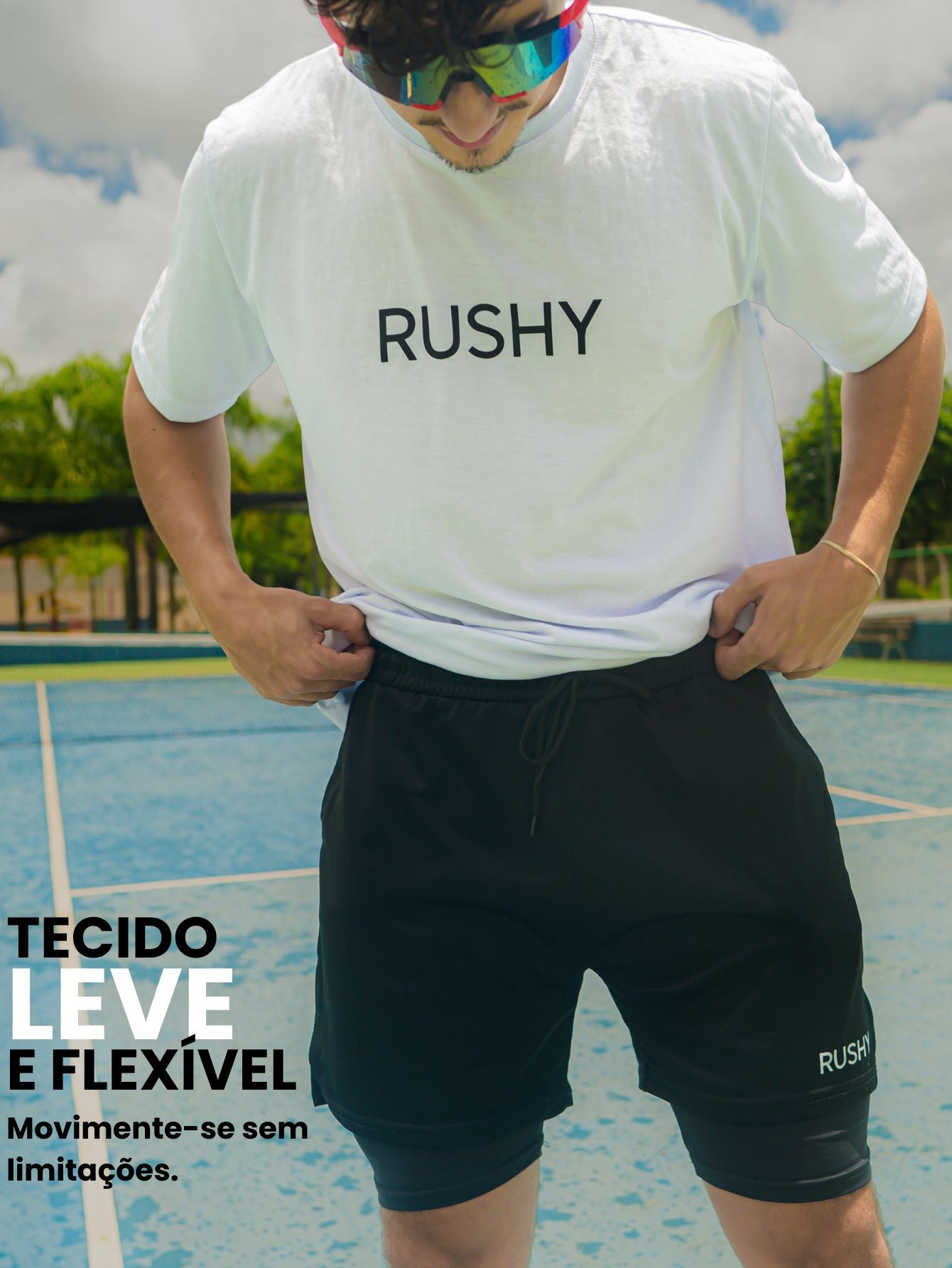 Short Dry-Fit Rushy - Compre 1 Leve 2